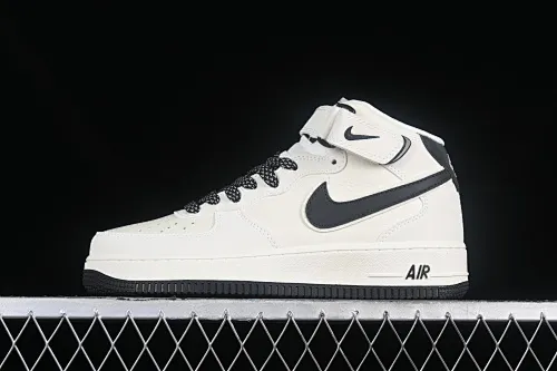 All categories Nk Air Force 1 Air Force series Nk Air Force 1 Mid Air Force mid-top Nk Air Force 1'07 Mid beige black hook Starry Air Force One mid-top casual sneakers SH0235-511